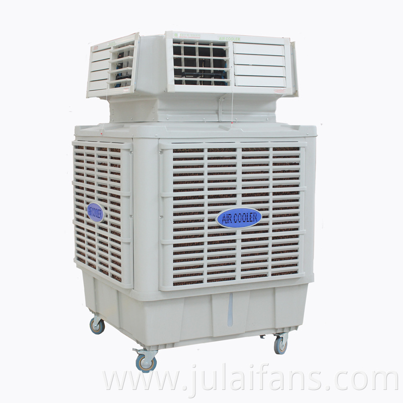 Mobile Cold Air Fan In Workshop